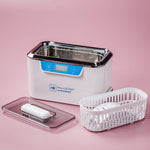MicroSTOP MU-SMART ultrasonic cleaner compact unit with open tank and disp