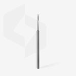 STALEKS Carbide Nail Drill Bit Safe Nail Cleaner in use during a professional manicure.