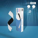 Close-up of STALEKS Disposable Double-Sided Files PapmAm Mix EXPERT - 180/240 Grit.