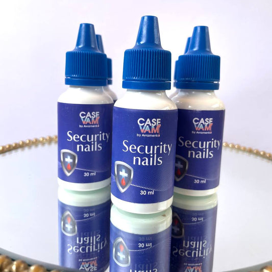 AV Security Nails hemostatic fluid 30ml – professional cuticle and nail antiseptic treatment
